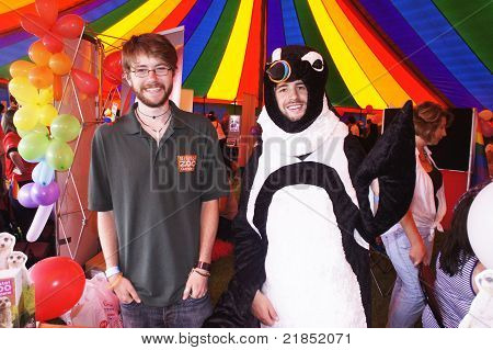 People Attending The Annual Bristol Gay Pride 2011 Bristol 16 July 2011