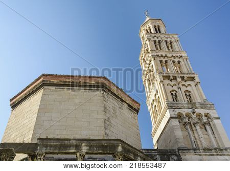 Cathedral of Saint Domnius in the city of Split Croatia