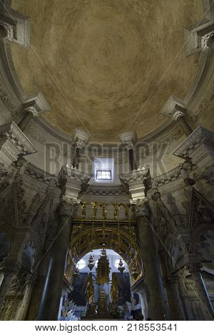 Dome of the Saint Domnius cathedral in Split Croatia