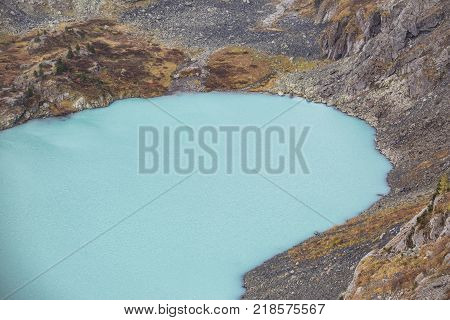 Katunsky Ridge. Altai Mountains Landscape.
