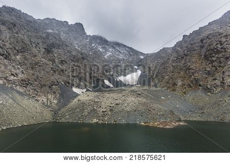 Katunsky Ridge. Altai Mountains Landscape.