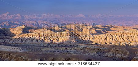 Earth Forest Geopark In Ngari, Tibet