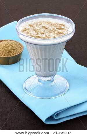 Čerstvý Avena nebo ovesné vločky nápoj