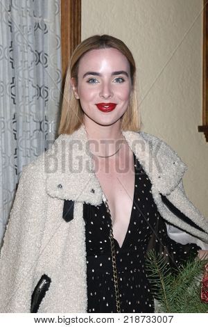 LOS ANGELES - DEC 16:  Ashleigh Brewer at the Heather Tom, James Achor, Zane Achor Christmas Party at their private residence on December 16, 2017 in Glendale, CA