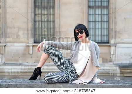 Beauty And Vintage Fashion.
