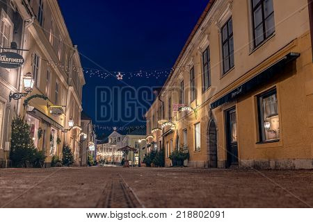 Vadstena  Pedestrian Street