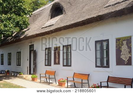 This old peasant house used to host the village school - Szigliget, Hungary