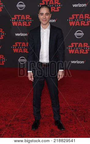 LOS ANGELES - DEC 09:  Benji Aflalo arrives for the 'Star Wars: The Last Jedi' World Premiere on December 09, 2017 in Los Angeles, CA                