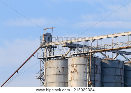 Industrial archeology along Sile river. Old abandoned factory. Italian landmark