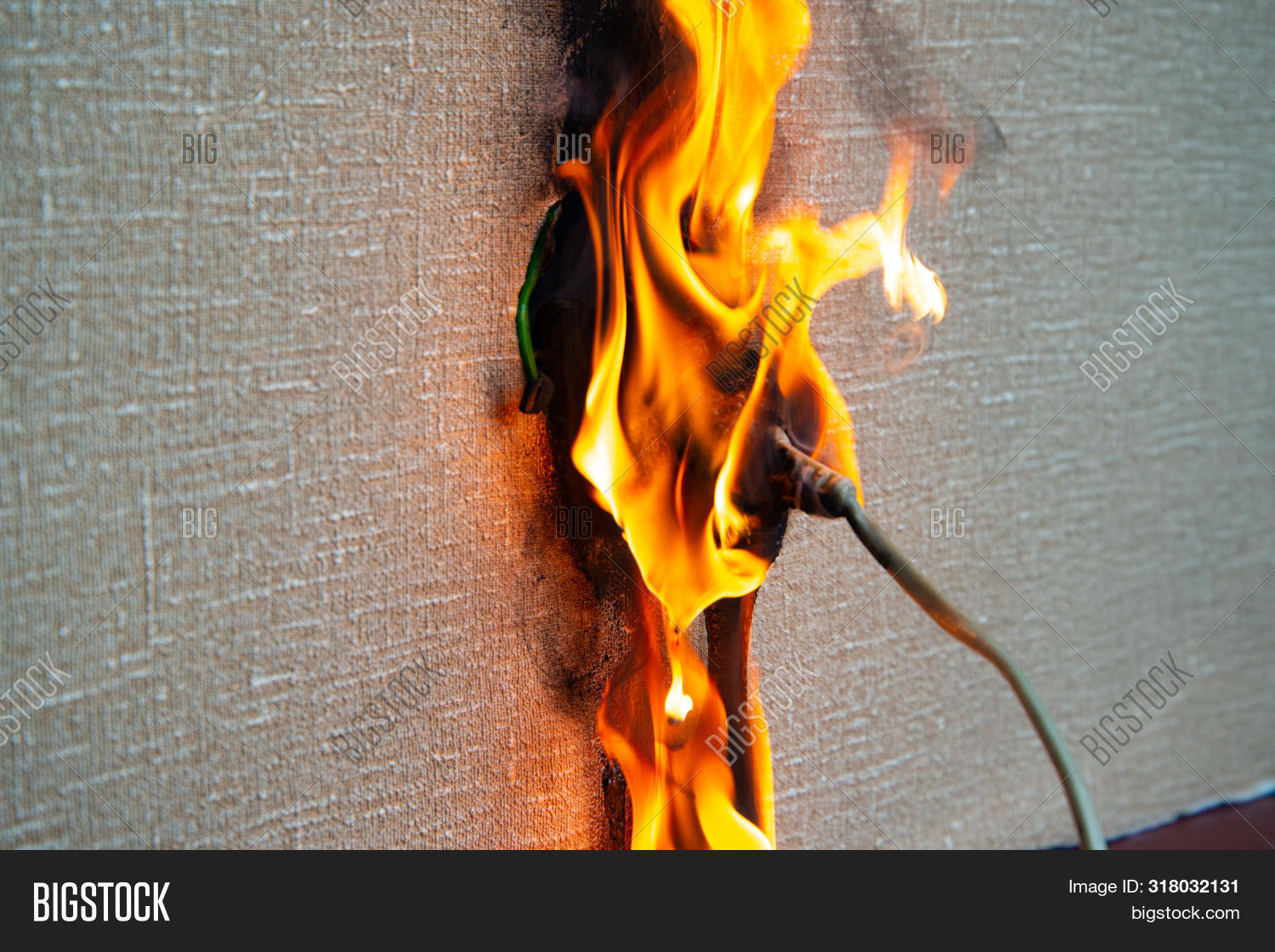 Burning Electrical Image & Photo (Free Trial) Bigstock
