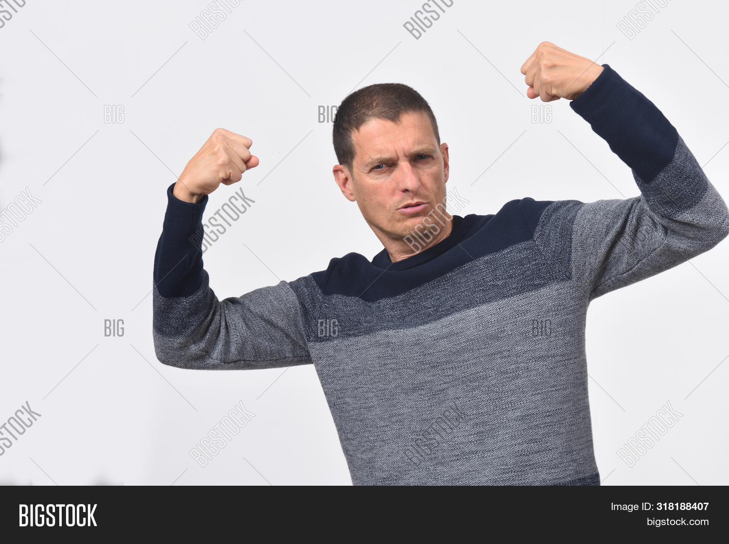Man Raising His Arms Image & Photo (Free Trial) | Bigstock