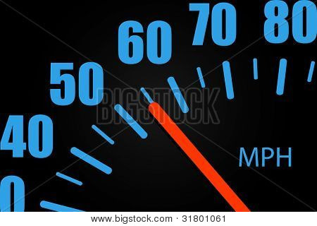 Speedometer Close-up