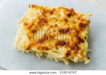 Turkish Style Macaroni Casserole Mac And Cheese / Firin Makarna.