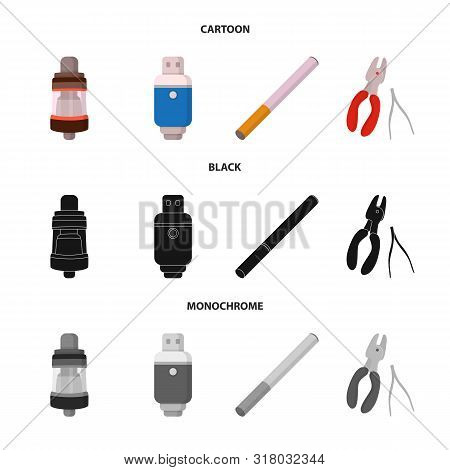 Vector Design Of Technology And Taste Symbol. Set Of Technology And Trendy Vector Icon For Stock.