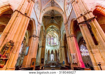 Church Of Souvigny, Allier, France
