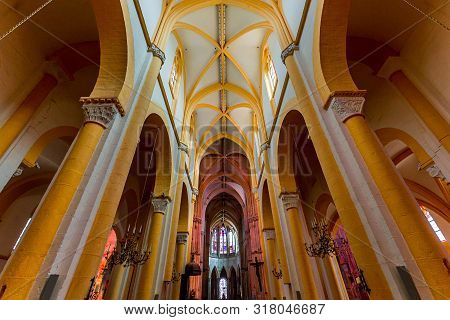 Church Of Souvigny, Allier, France