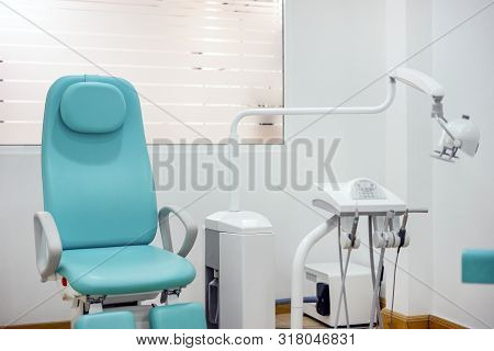 Specialistic Chair In The Modern Podologist Office