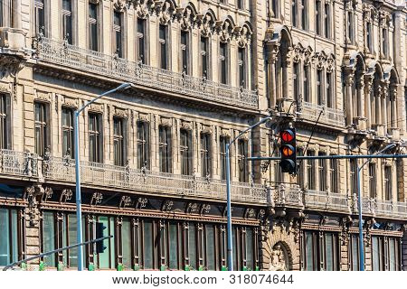 Historic Architecture Of Downtown Budapest, Hungary .