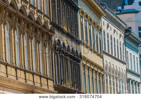 Historic Architecture Of Downtown Budapest, Hungary