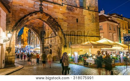 Historic Architecture Of Downtown Prague, Czech Republic