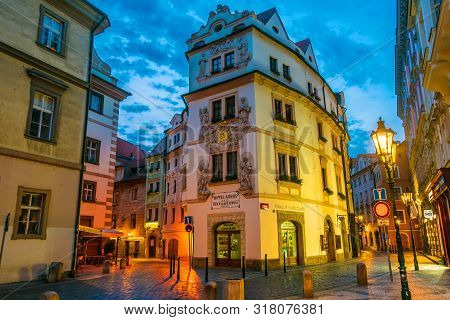 Historic Architecture Of Downtown Prague, Czech Republic