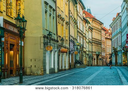 Historic Architecture Of Downtown Prague, Czech Republic