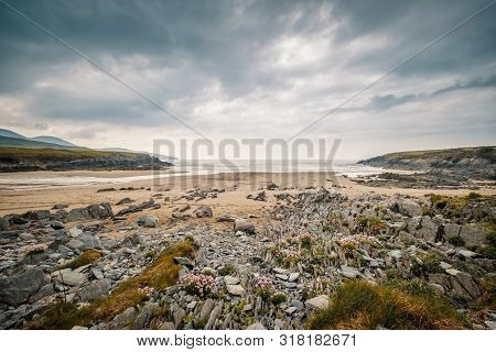 St Finian's Bay On The Skellig Ring In Ireland