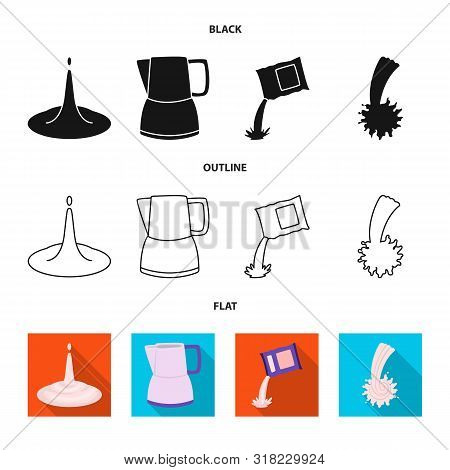 Vector Design Of Farm And Healthy Logo. Set Of Farm And Organic Stock Vector Illustration.