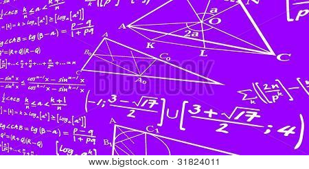 Vektor mathematischer Hintergrund