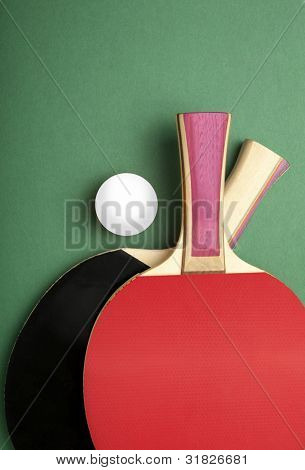 Ping pong pagaie e palle