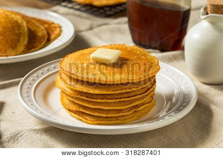 Homemade Corn Meal Johnny Cakes