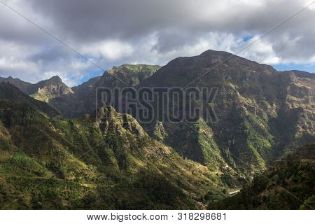 Views From Miradouro Da Encumeada In Madeira (portugal)