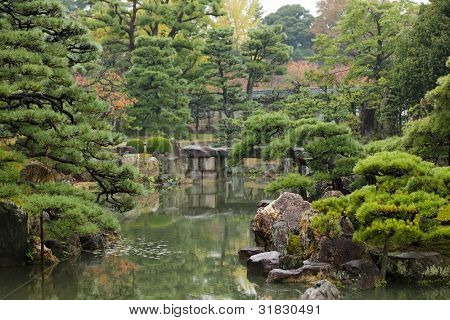 สวนเซนญี่ปุ่นอันในเกียวโต ญี่ปุ่น
