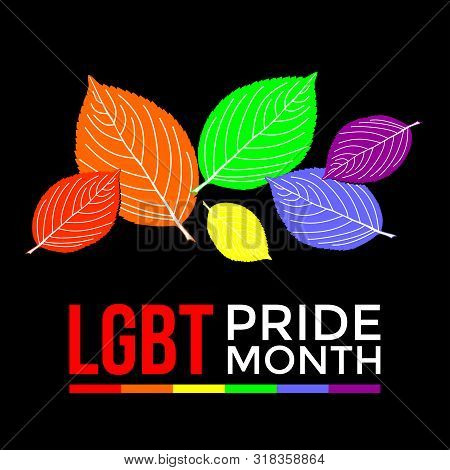 Vector Illustration Of Symbols Of The Lgbt
