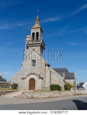 Outdoors Of Saint Primel Church In Primelin