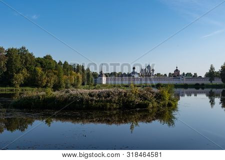 Tikhvin Assumption (bogorodichny Uspensky)  Monastery In Tikhvin. Leningrad Region. Russia