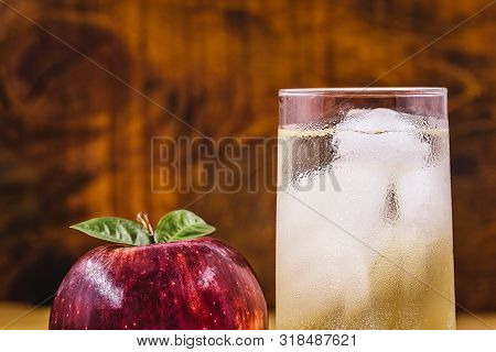 Homemade Apfelsaftschorle Or Gespritzt Apfelsaft In Germany Is A Popular Soda In Switzerland, German