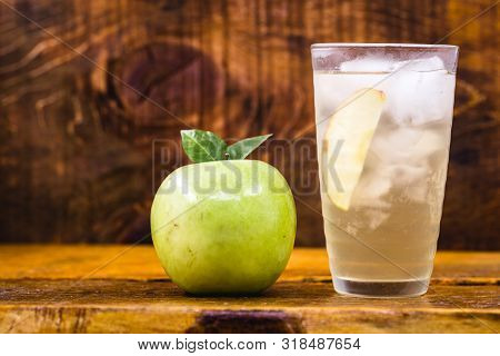 Homemade Apfelsaftschorle Or Gespritzt Apfelsaft In Germany Is A Popular Soda In Switzerland, German