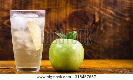 Homemade Apfelsaftschorle Or Gespritzt Apfelsaft In Germany Is A Popular Soda In Switzerland, German
