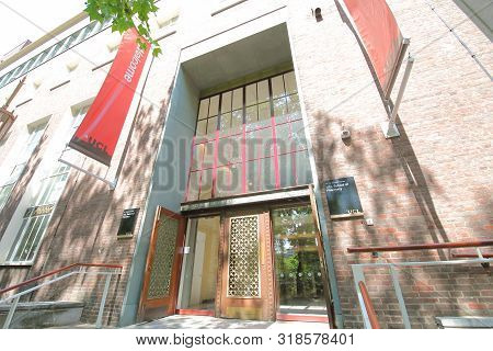 London England - June 3, 2019: Ucl School Of Pharmacy London Uk
