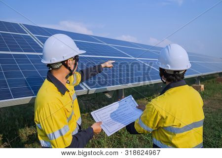 Solar Panel, Alternative Electricity Source - Concept Of Sustainable Resources, And This Is The Sola