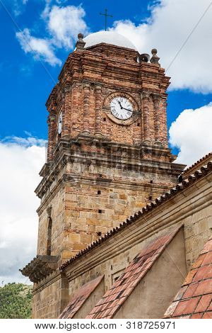 The Historical Basilica Of Our Lady Of Mongui Built Between 1694 And 1760 At The Beautiful Small Tow