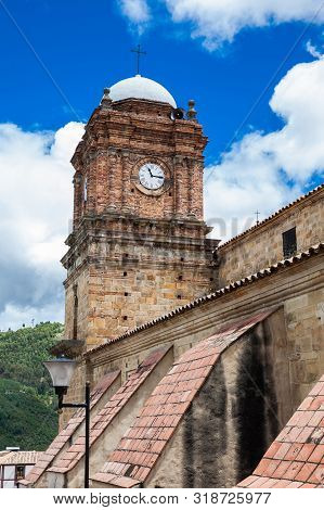 The Historical Basilica Of Our Lady Of Mongui Built Between 1694 And 1760 At The Beautiful Small Tow