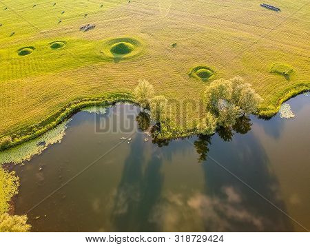 Jasenovac, Croatia - July 14, 2019. Area Of Museum And Monument Of Holocaust