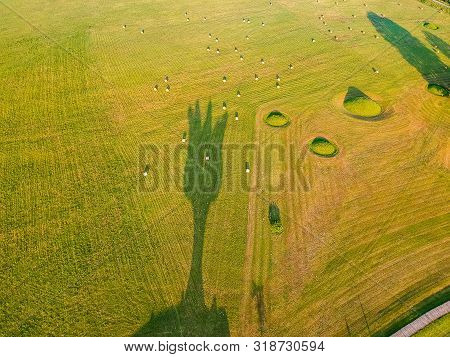 Jasenovac, Croatia - July 14, 2019. Area Of Museum And Monument Of Holocaust