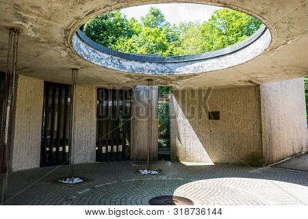 Mrakovica, Bosnia And Herzegovina - July 15, 2019. Museum By Monument To The Revolution To World War