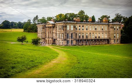 Calke Abbey, Derbyshire, Uk - September 03, 2013: In Care Of National Trust, A Grade I Listed Countr