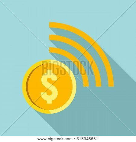 Contactless Payment Icon. Flat Illustration Of Contactless Payment Vector Icon For Web Design