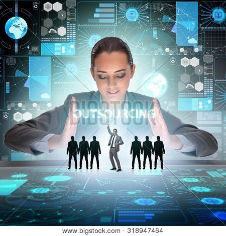 Concept of outsourcing in modern business