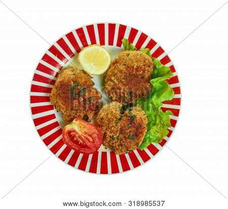 Indian Fish And Potato Tikkis